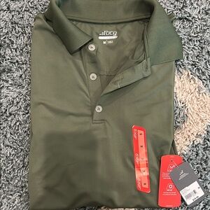 BCG Men's Olive Polo Shirt